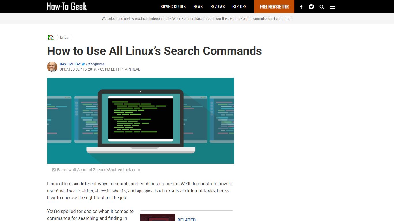 How to Use All Linux’s Search Commands - How-To Geek